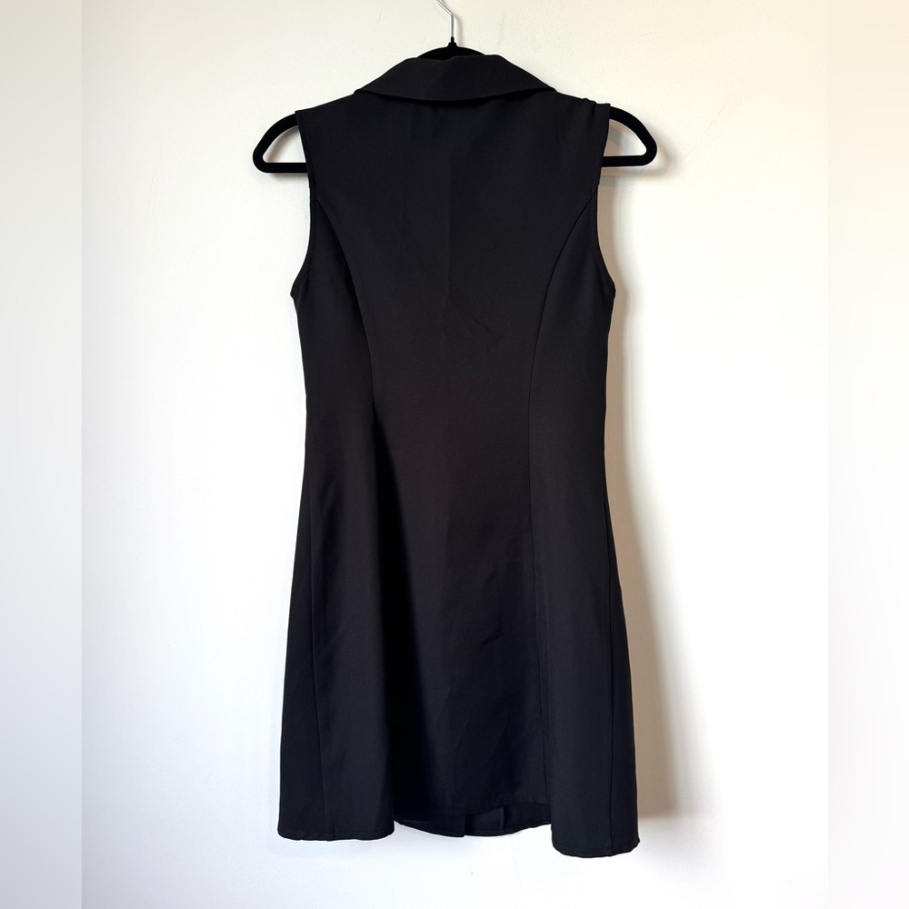 Commense Black Button Down Blazer Dress - Size S - Picture 5 of 8